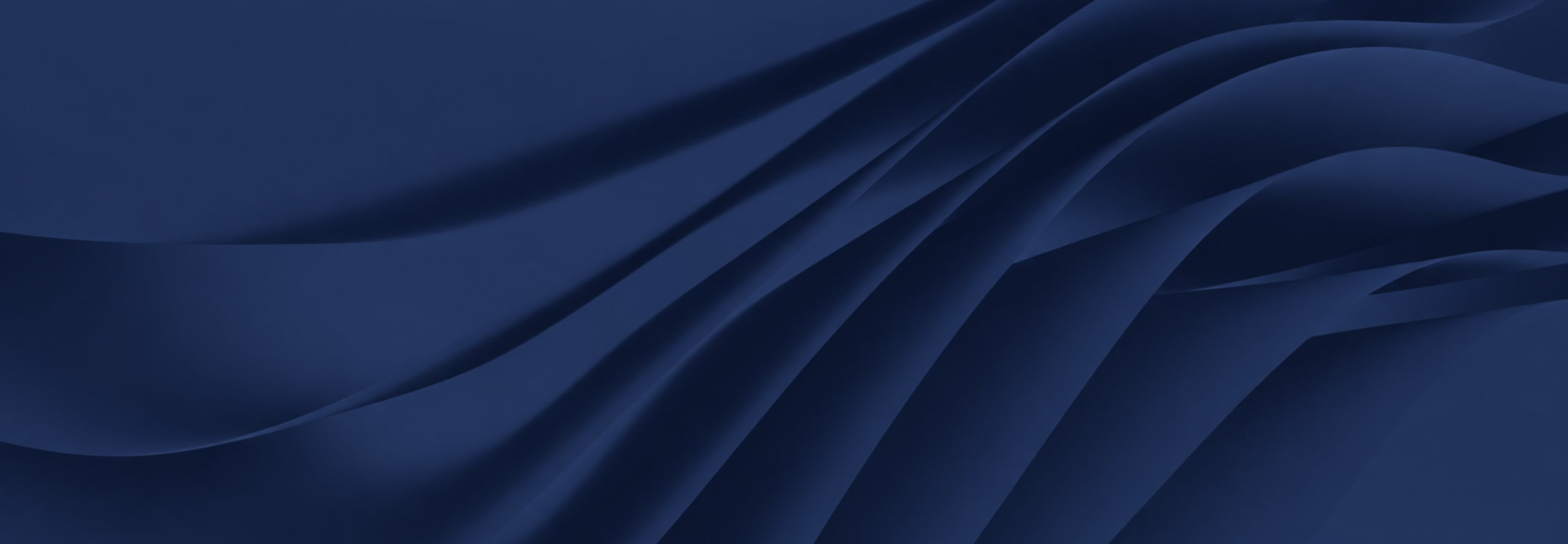 Abstract navy background with fine pleated folds