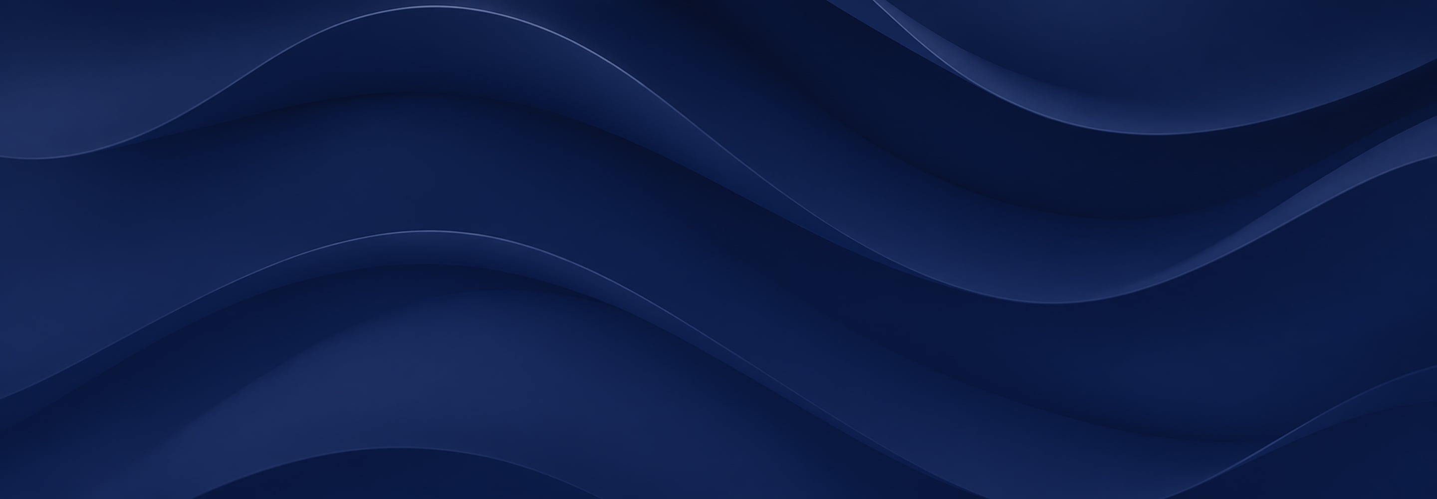 Navy blue abstract waves with subtle light highlights